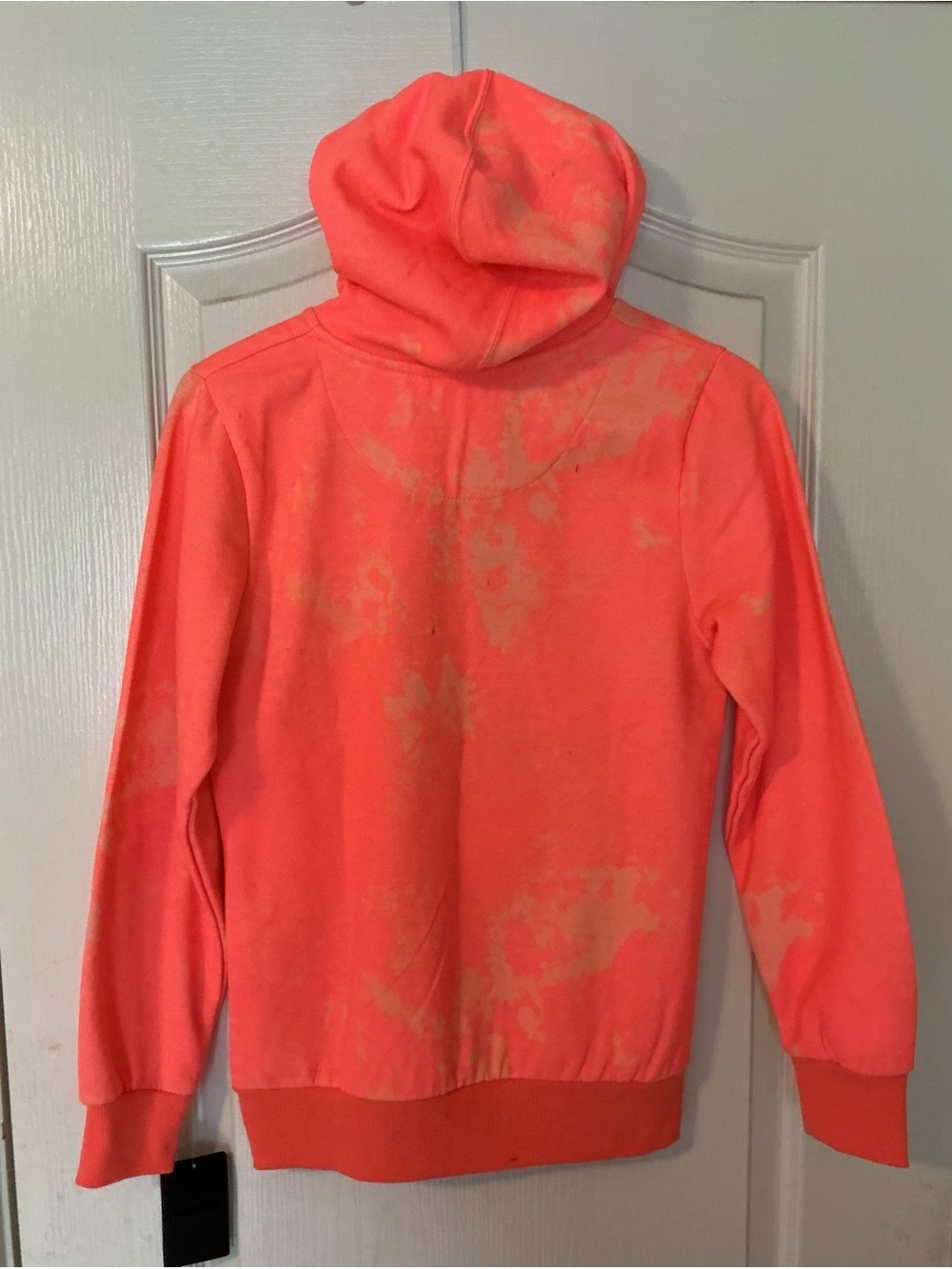 NWT Hurley Bright Orange Hoodie Pullover with Black Logo size Youth (12-13yrs) - Picture 2 of 5